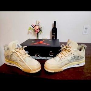 Air Jordan 4 retro Off White sz 11